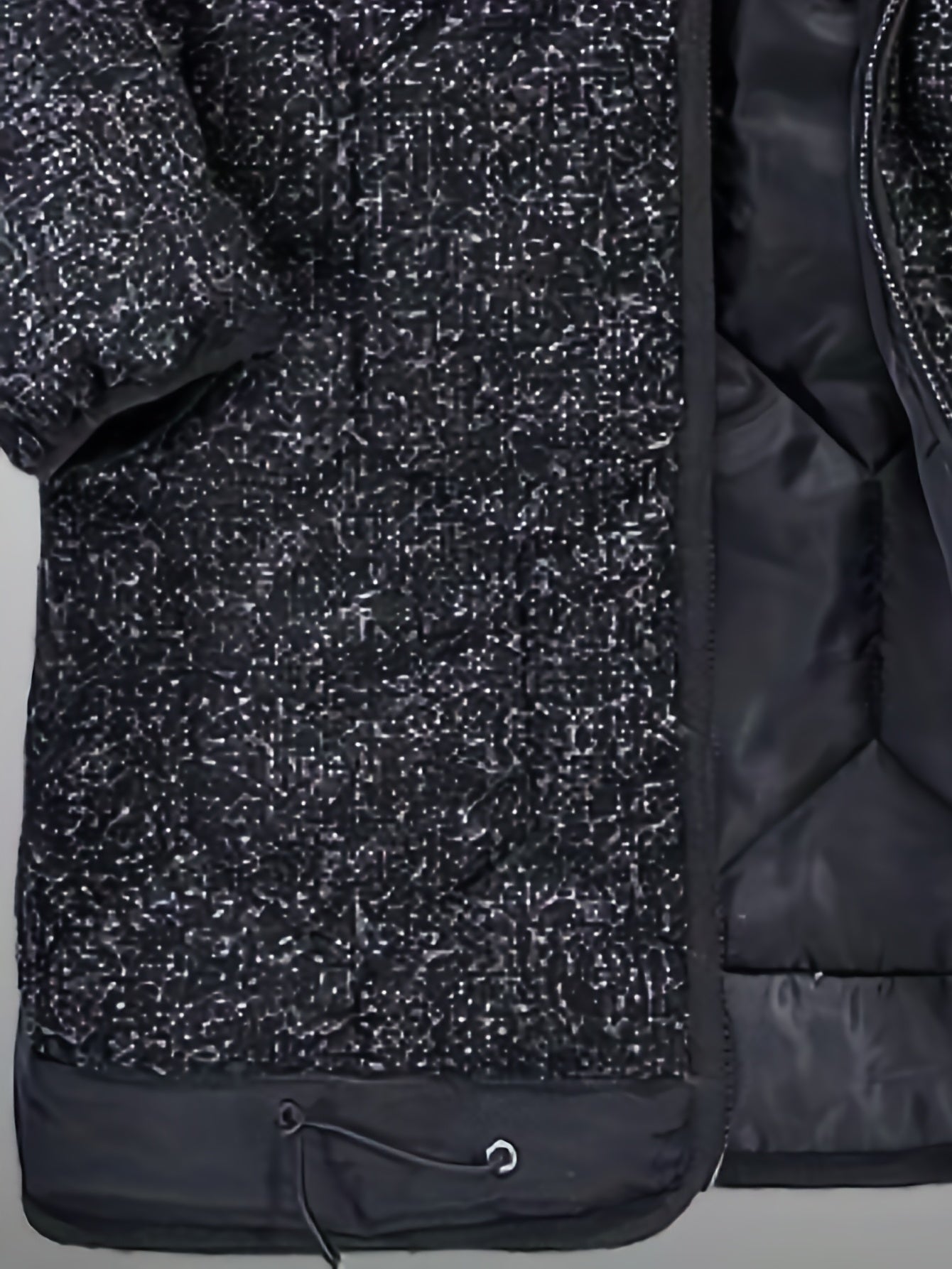 Men's Thickened Trench Coat Zip Up Overcoat for Fall Winter