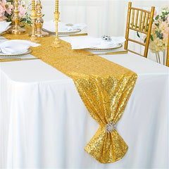 Sequin Table Runner Glitter Party Decor 30 x 274