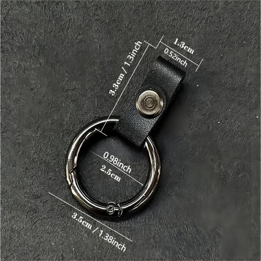 Soft Leather Car Keychain Key Holder Key Organizer for Men Women