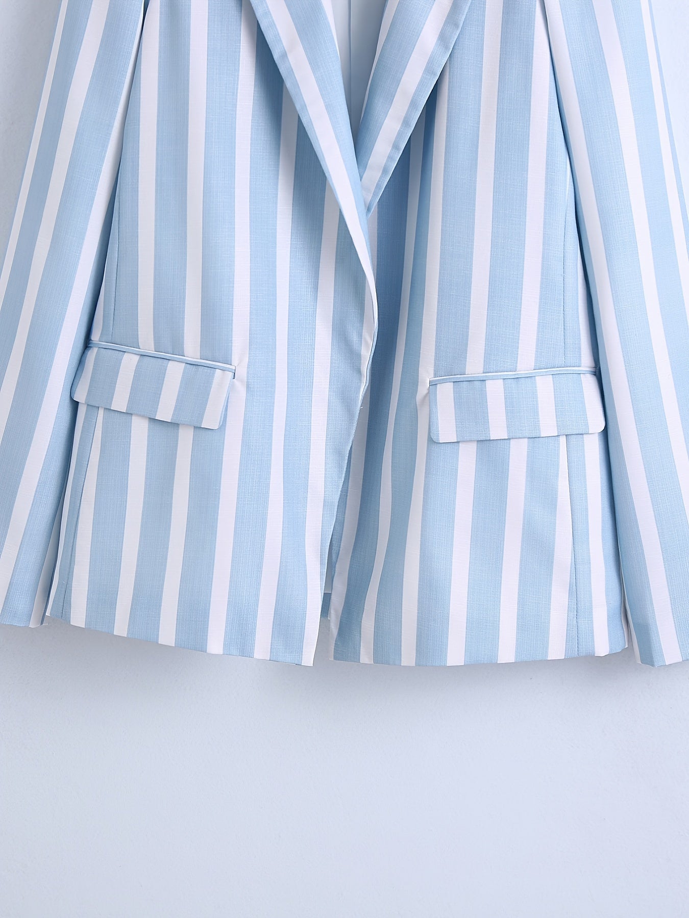 Open Front Lapel Neck Blazer Long Sleeve for Office & Work