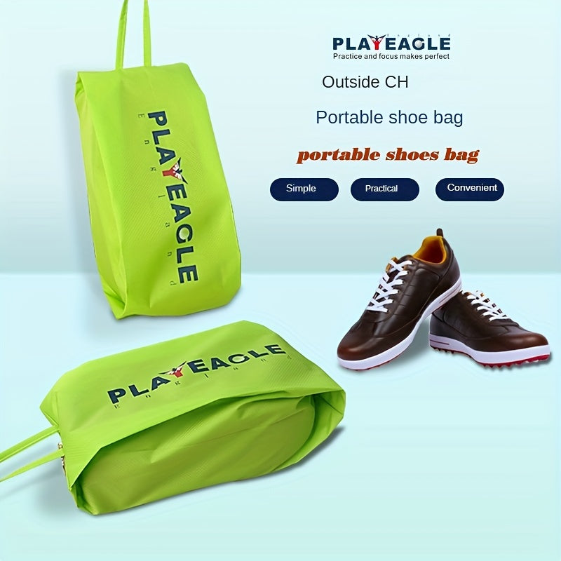 Portable Mini Golf Shoes Storage Bag with Handle