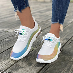 Women's Mesh Sports Shoes Breathable Lightweight Running Shoes