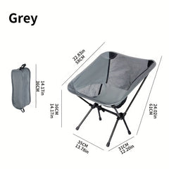 Outdoor Folding Moon Chair Portable Casual Chair For Fishing