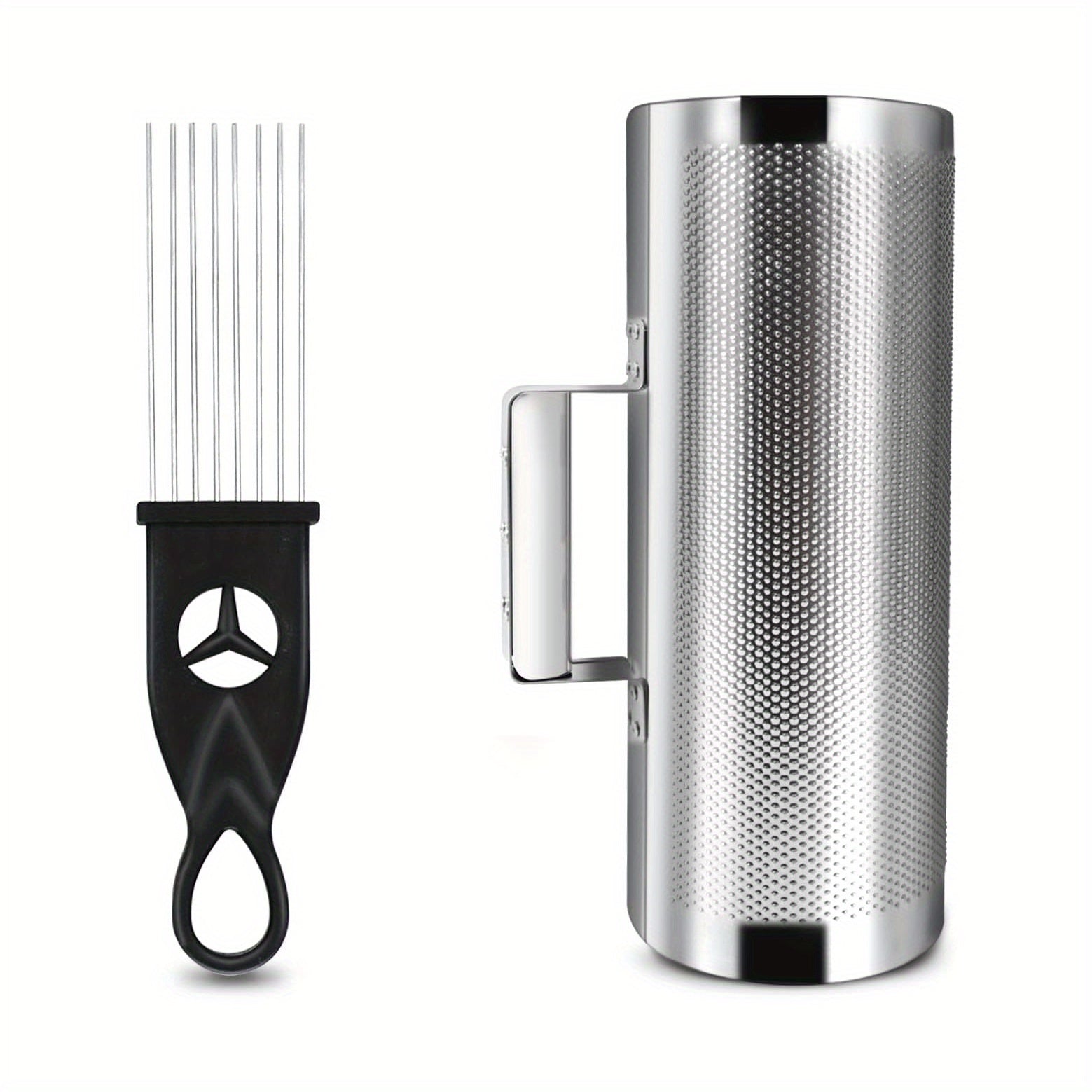 Stainless Steel 30cm Guiro Instrument With Scraper
