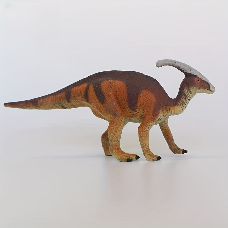 Jurassic Parasaurolophus Dinosaur Toy Realistic Model with Detailed Scales