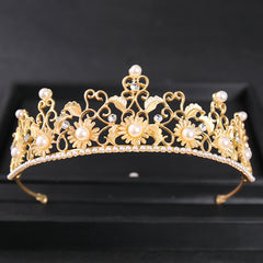 Rhinestone Princess Tiara Wedding Crown for Women