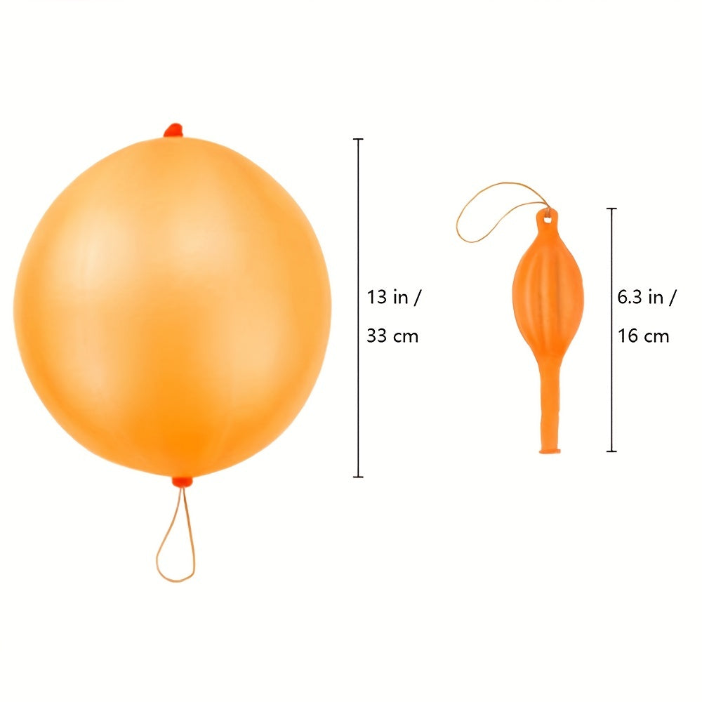 Punch Balloons Party Favors Bounce Balloons With Rubber Band