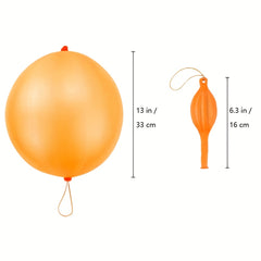Punch Balloons Party Favors Bounce Balloons With Rubber Band