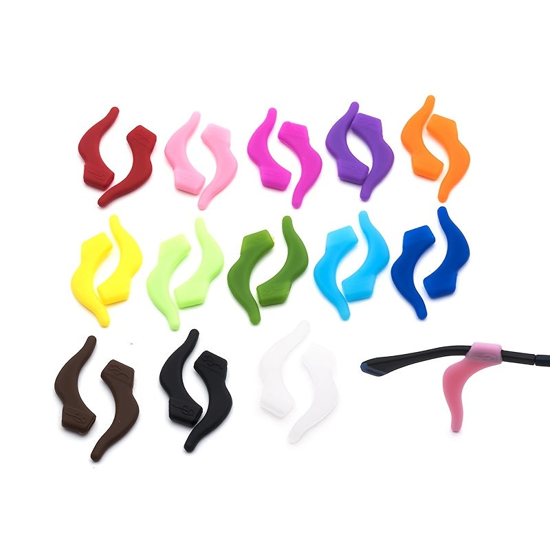 Silicone Eyeglasses Holder Grips Hook Anti Slip Ear Hook Temple Tip