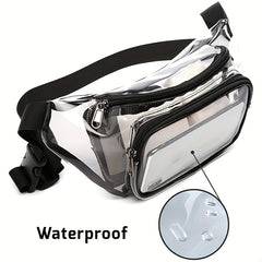 Transparent Waist Bag for Travel Running Mountaineering