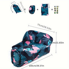 Portable Outdoor Lazy Inflatable Chair For Camping