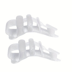 2pcs Toe Separator Hallux Valgus Corrector Bunions Separator Toe Corrector