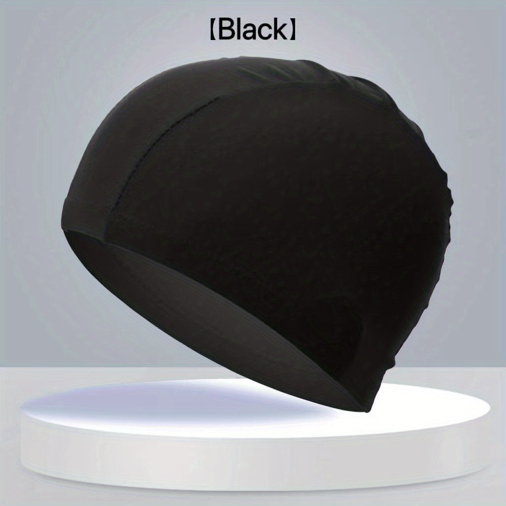 Elastic Silicone Swimming Cap for Men Women