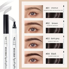 Waterproof Liquid Eyebrow Pencil Long Lasting Makeup 4 Colors