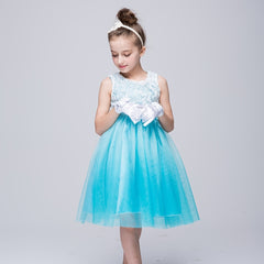 Wedding Flower Girls Stretch Dress Gloves