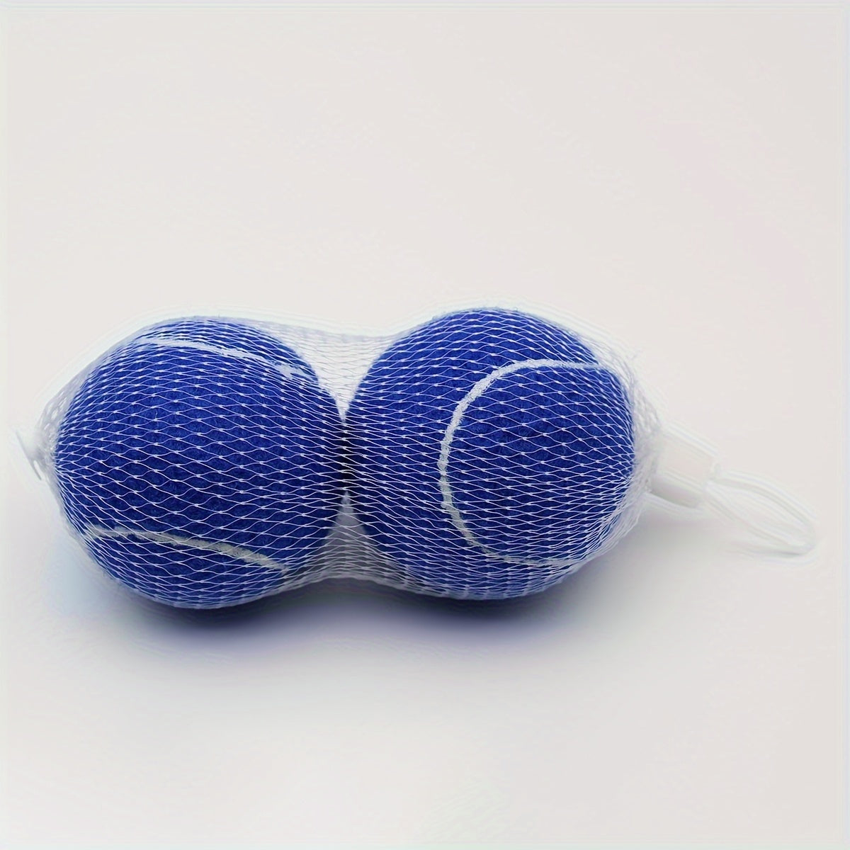 2pcs High Elastic Rubber Tennis Balls for Beginners Practice Outdoor Sports