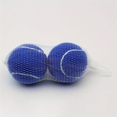 2pcs High Elastic Rubber Tennis Balls for Beginners Practice Outdoor Sports