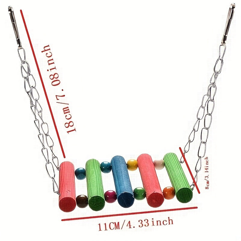 Bird Swing Toy Hammock Swing Pet Bird Supplies