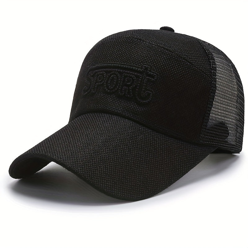Men's Outdoor Sunshade Baseball Cap Embroidered Sun Hat