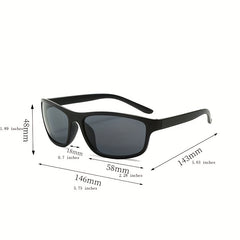 Men's Classic Square Sport Sunglasses