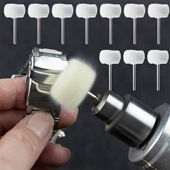 10pcs Wool Polishing Head Buffing Felt Rotary Tool Accessories