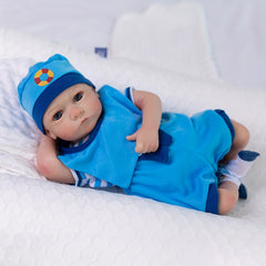 18" Reborn Baby Dolls Realistic Soft Vinyl Toy For Kids