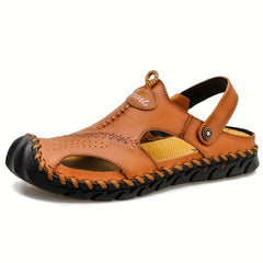 Men's Closed Toe Sandals Breathable Non Slip Beach Shoes