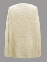 Women's V Neck Stretch Sweater