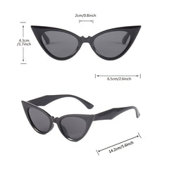 Y2K Cat Eye Sunglasses UV400 Outdoor Glasses
