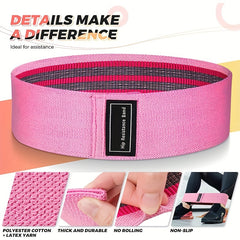 3pcs Yoga Resistance Bands Booty Leg Lifting Pilates Training
