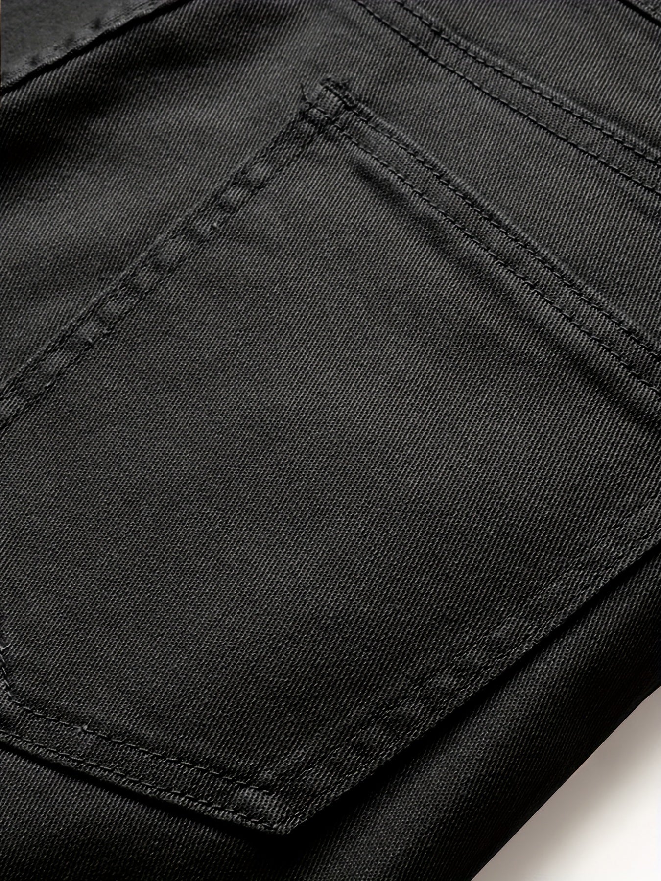 Men's Medium Stretch Jeans Casual Pocket Slim Pants