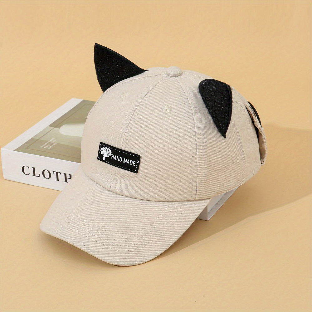 Vintage Flip Sunglasses Baseball Cap Aviator Cartoon Ear Sports Hat