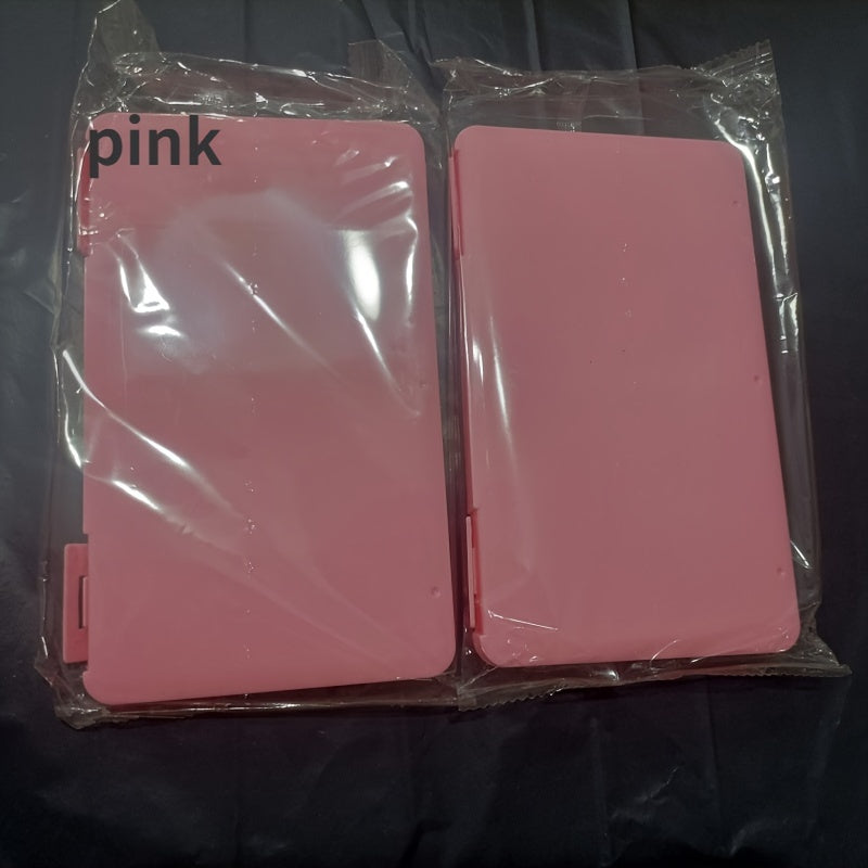 2pcs Mask Storage Box Waterproof Isolate Bacteria