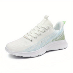 Women's Ombre Running Shoes Outdoor Sneakers Lace-Up Weaving