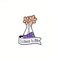 Cartoon Alloy Anti-Blowing Pin Beaker Brooch for Kids