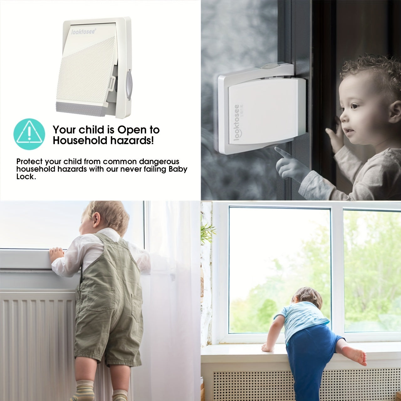 Child Protection Window Lock Anti-fall Safety Lock Sliding Door