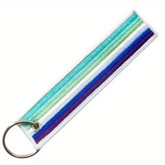 Pride Month Embroidered Keyring LGBT Key Tag