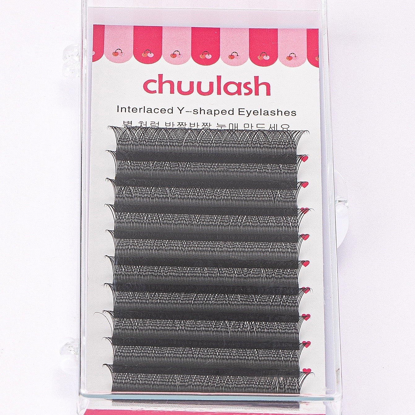 CHUULASH Planting Grafting False Eyelashes 8-15mm