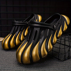 Men's Comfy Clogs Hollow Out Garden Shoes Summer