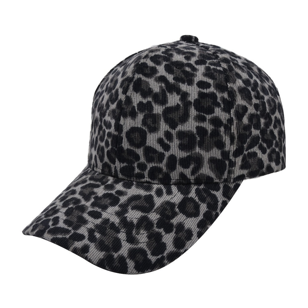 Leopard Print Baseball Cap Unisex Trucker Hat