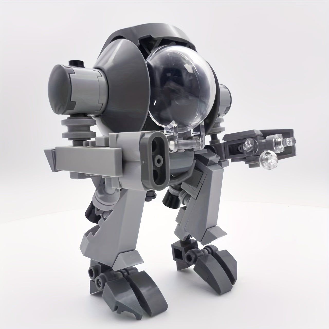 Anime Inspired Battle Mecha Robot Building Block Model ABS Toy