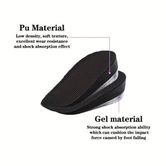 Invisible Height Increase Insoles Arch Support Breathable Insoles