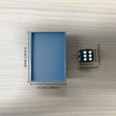 Magic Dice Set with Mechanism Box for KTV Party Show Props