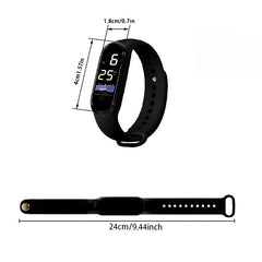 5 Pack LED Sports Watches for Athletes Digital Display Durable PVC Strap