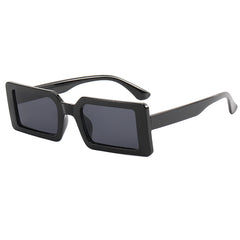 90s Narrow Frame Square Sunglasses Vintage Rectangle Sun Glasses