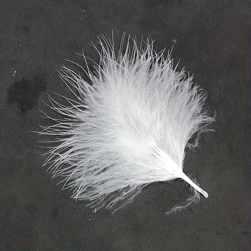 50pcs Colorful Feathers For Flies Bait Hook Fly Tying Material