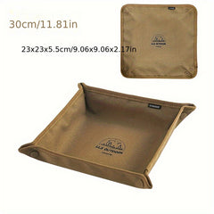 Portable Folding Camping Tray Square Storage Box