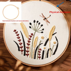 Elk Garden European Cloth Embroidery Ornaments DIY Kit