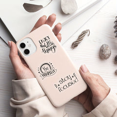 4pcs Inspirational Word Stickers Blessing Envelope Journal Stationery
