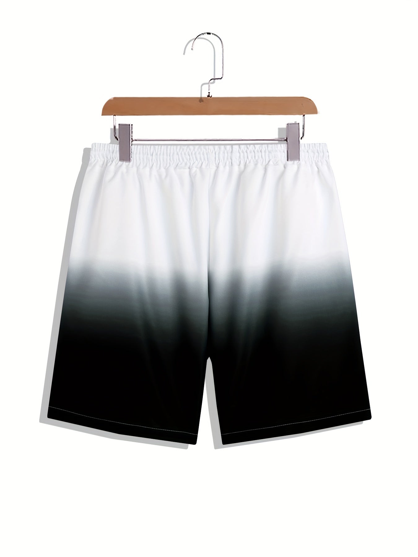 Men's Ombre Drawstring Shorts - Summer Style
